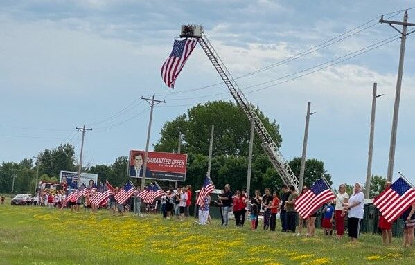 Marine Sendoff Le Sueur 2